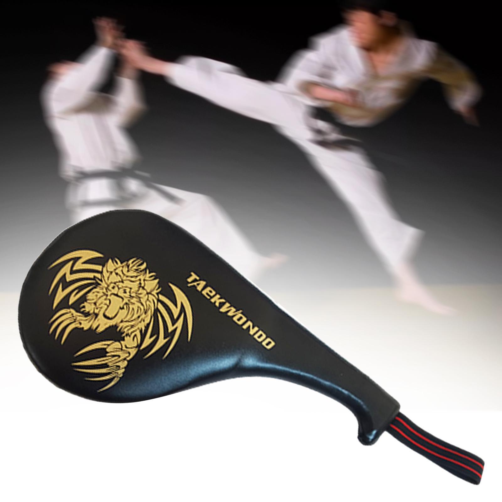 Taekwondo Kick Pad for Kickboxing Practicing High and Low Kicks Kids Adult