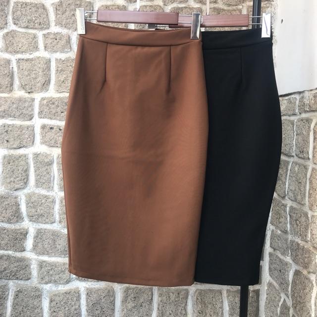 CHÂN VÁY BÚT CHÌ có khóa séc kéo SIZE SX - 3XL chân váy thời trang công sở nữ