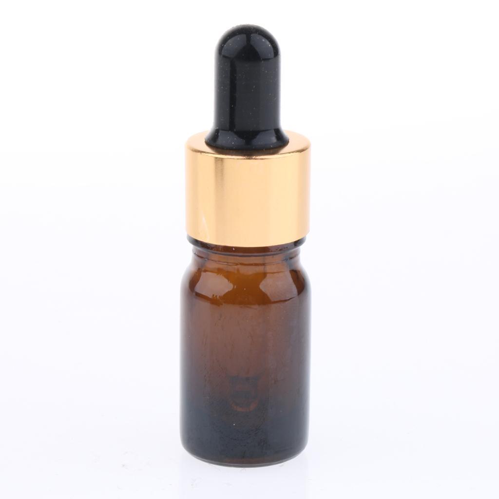 12x Refillable Liquid Eye Dropper Bottle Empty Essential Oil Vial Container