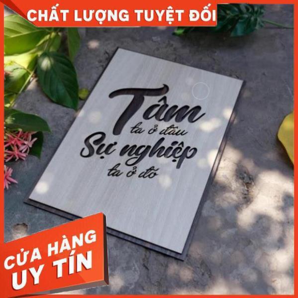 Tranh Gỗ treo tường tạo động lực