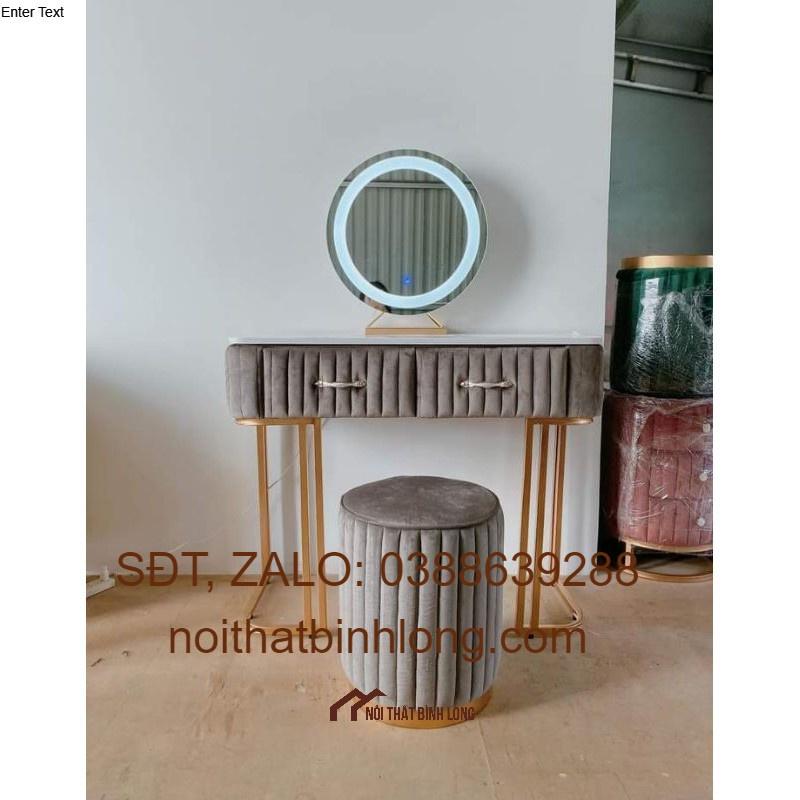 Ghế đôn tròn bọc nhung