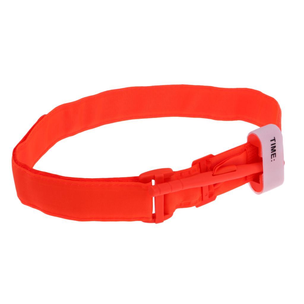 Outdoor Hiking Emergency Rescue Bandage Tourniquet Buckle First Aid Quick Slow Release