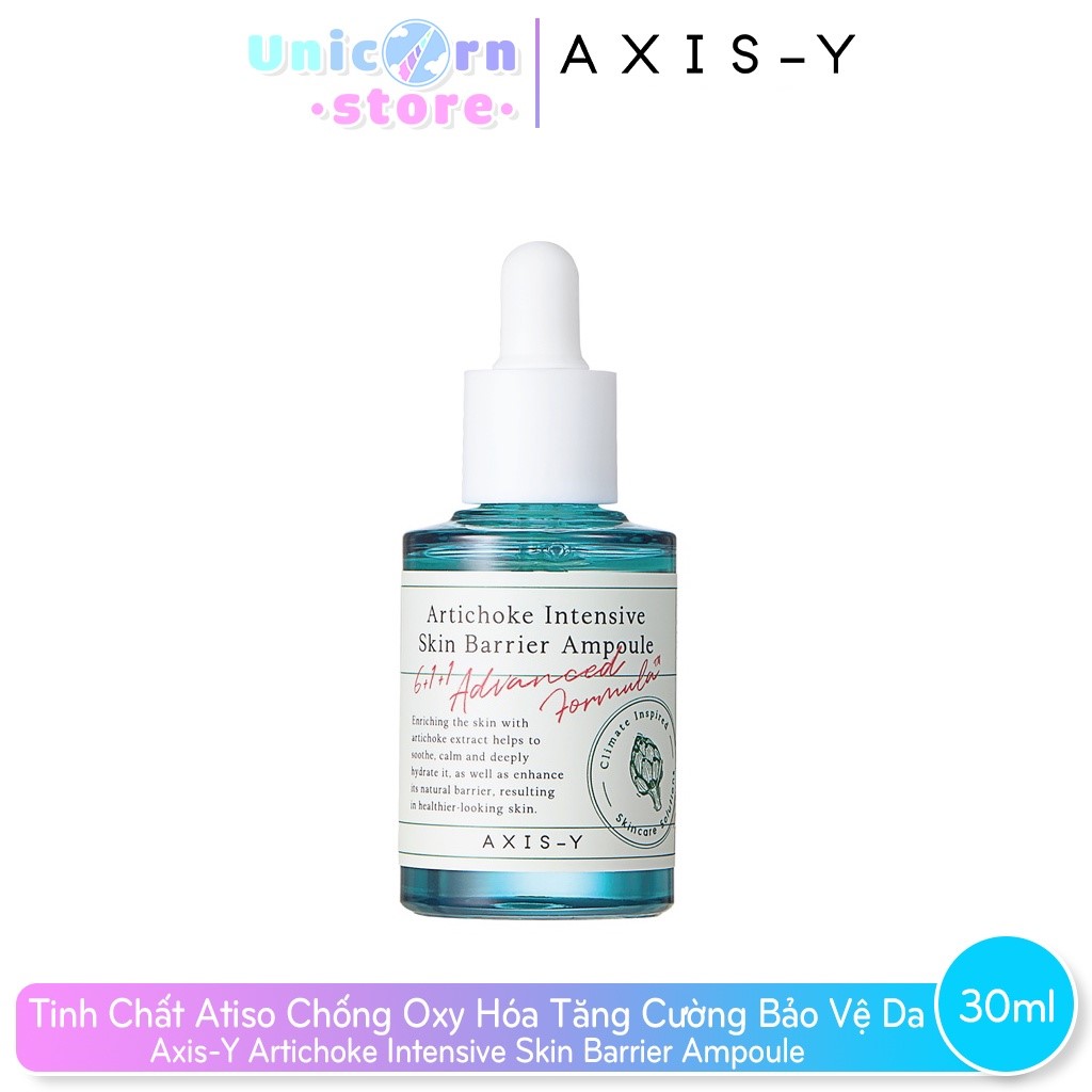 Tinh Chất Atiso Chống Oxy Hóa Tăng Cường Hàng Rào Bảo Vệ Da Axis-Y Artichoke Intensive Skin Barrier Ampoule 30ml