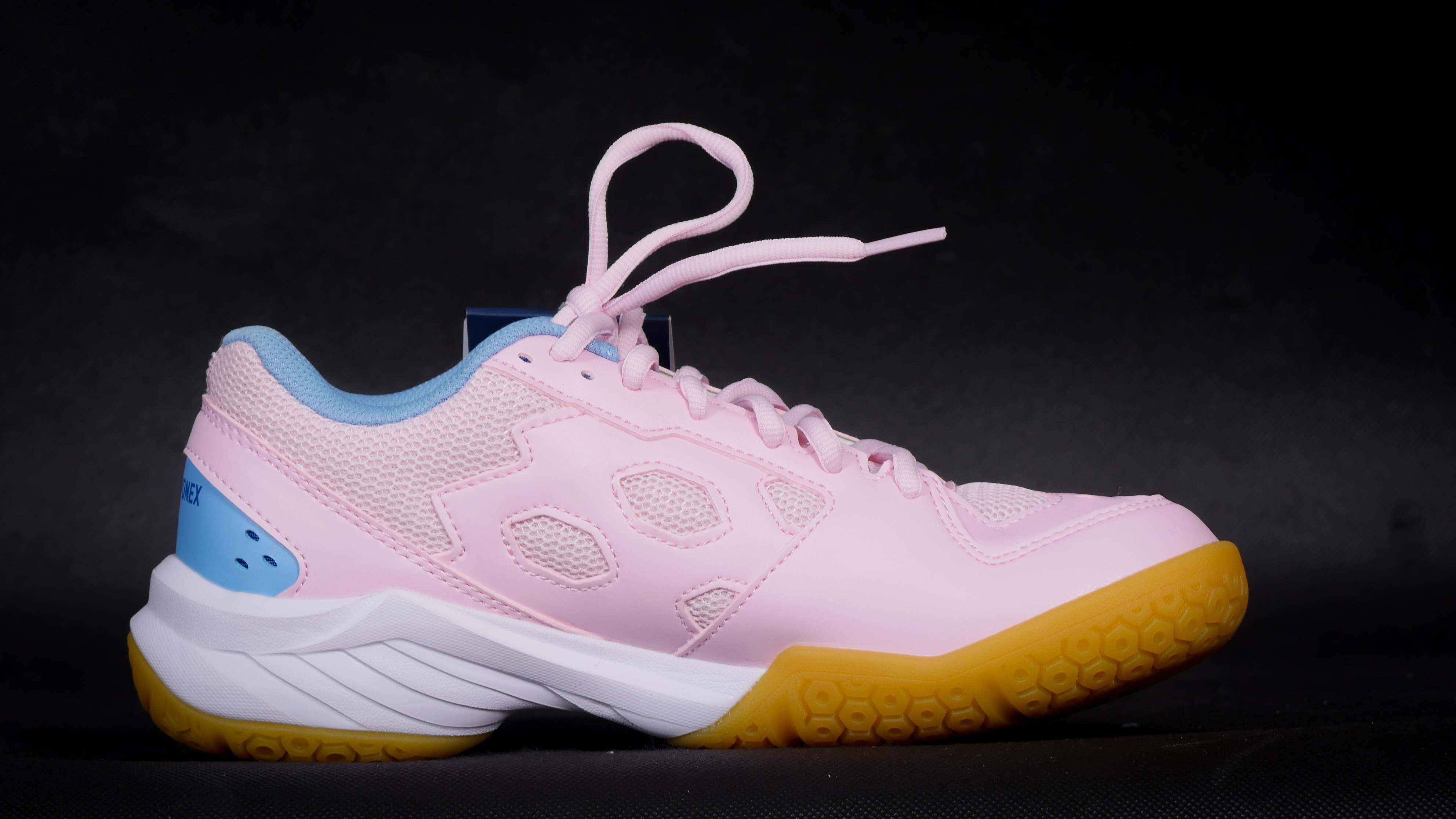 Giày Cầu Lông Cao Cấp SHB101CR Hồng Baby - Đế Cao Su Siêu Bám , Chống Trơn Khi Gặp Nước