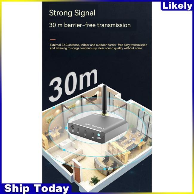 Thiết Bị Nhận Tín Hiệu Âm Thanh Bluetooth Không Dây T30 3.5mm