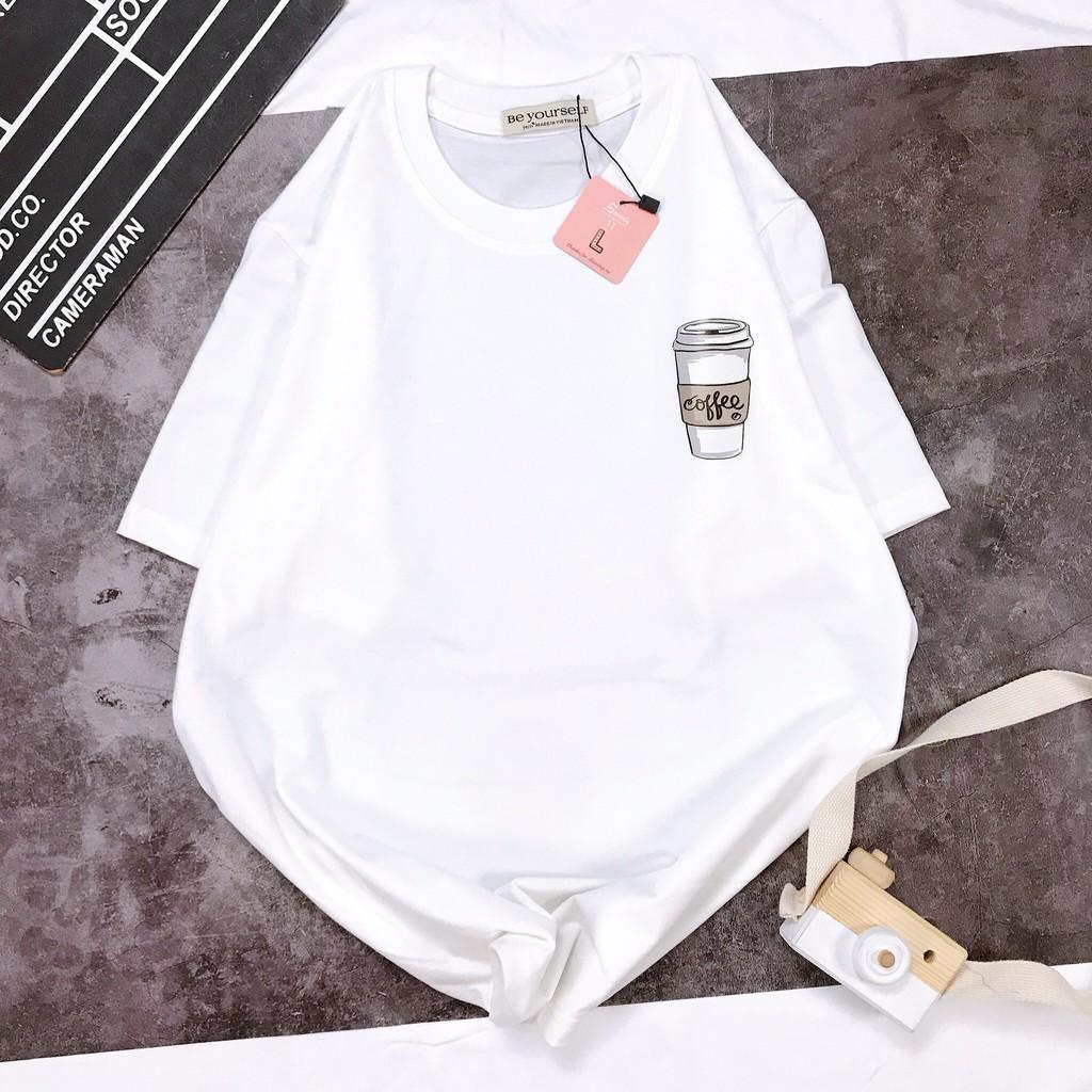 - Áo thun tay ngắn Be Yourself unisex size M L - LY CAFE BAN MÊ