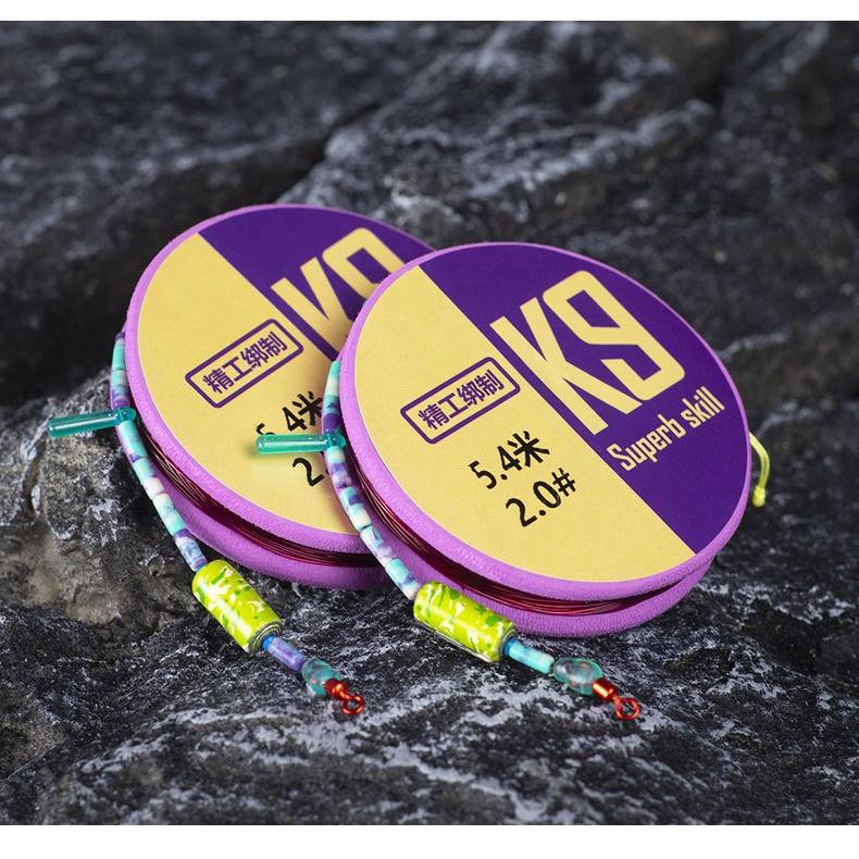 Thẻo câu đài buộc sẵn  K9 LINHU  cao cấp chuyên săn hàng phụ kiện câu đài cao cấp giá rẻ chất lượng AK FISHING