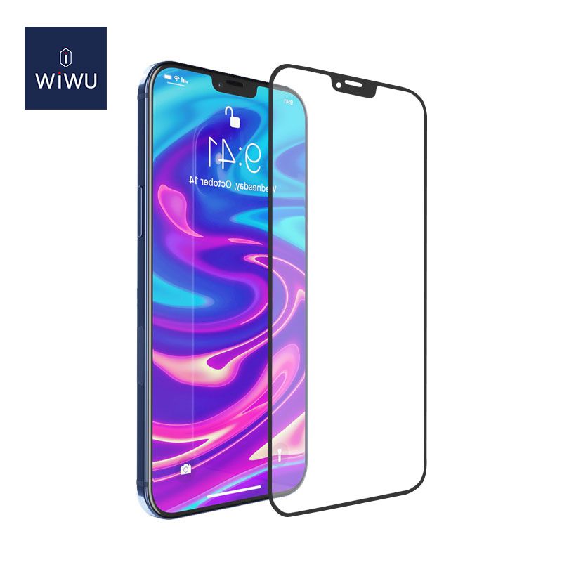 Kính Cường Lực WiWU Trong Suốt iVista Dùng Cho iPhone 11 / iPhone 12 / iPhone 13 - Hàng Chính Hãng