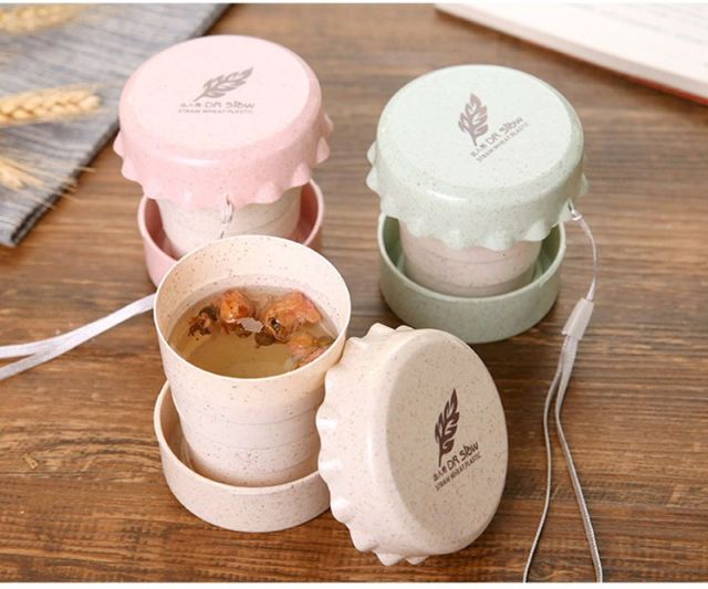 LY UỐNG NƯỚC GẤP GỌN LÚA MẠCH - JL - GIAO NGẪU NHIÊN