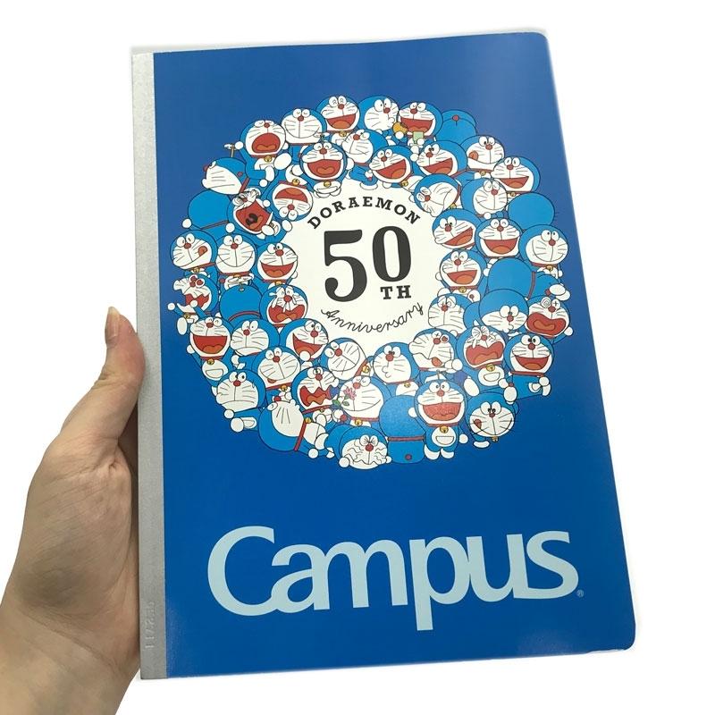 Vở Doraemon 50th Anniversary - 4 Ô Ly 80 Trang ĐL 100g/m2 - Campus NB-BD5A80