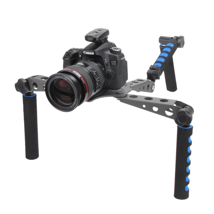 Khung rig vác vai kim loại quay phim DSLR shoulder rig Movie RL01