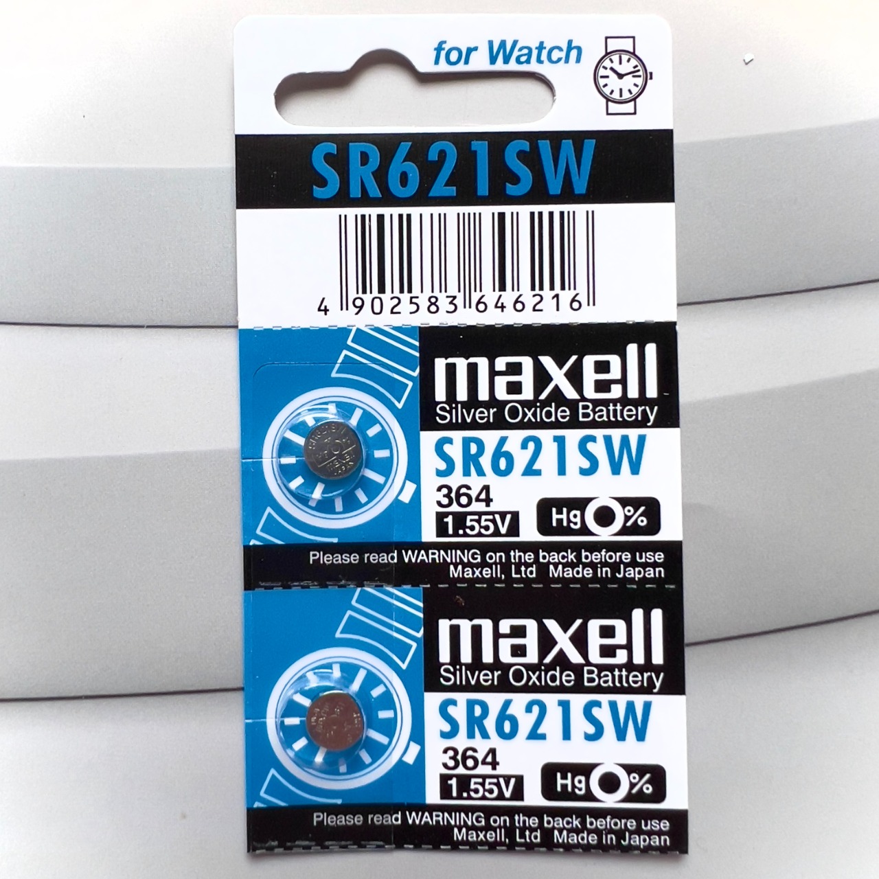 Pin Maxell Nhật Bản SR621SW / 364 / G1 Hàng Chính Hãng Made in Japan