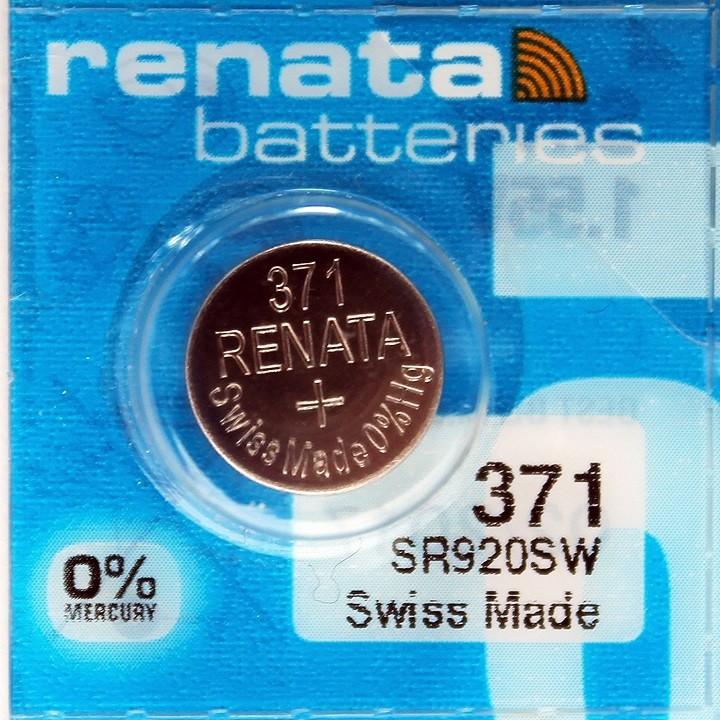 Pin đồng hồ Thụy Sỹ RENATA 371 SR920SW dành cho đồng hồ nhiều kim