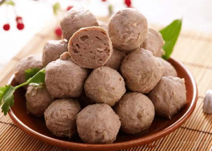 Bò viên chiên Đôi Đũa Vàng 150g viên thả lẩu đậm đà từ thịt bò sạch