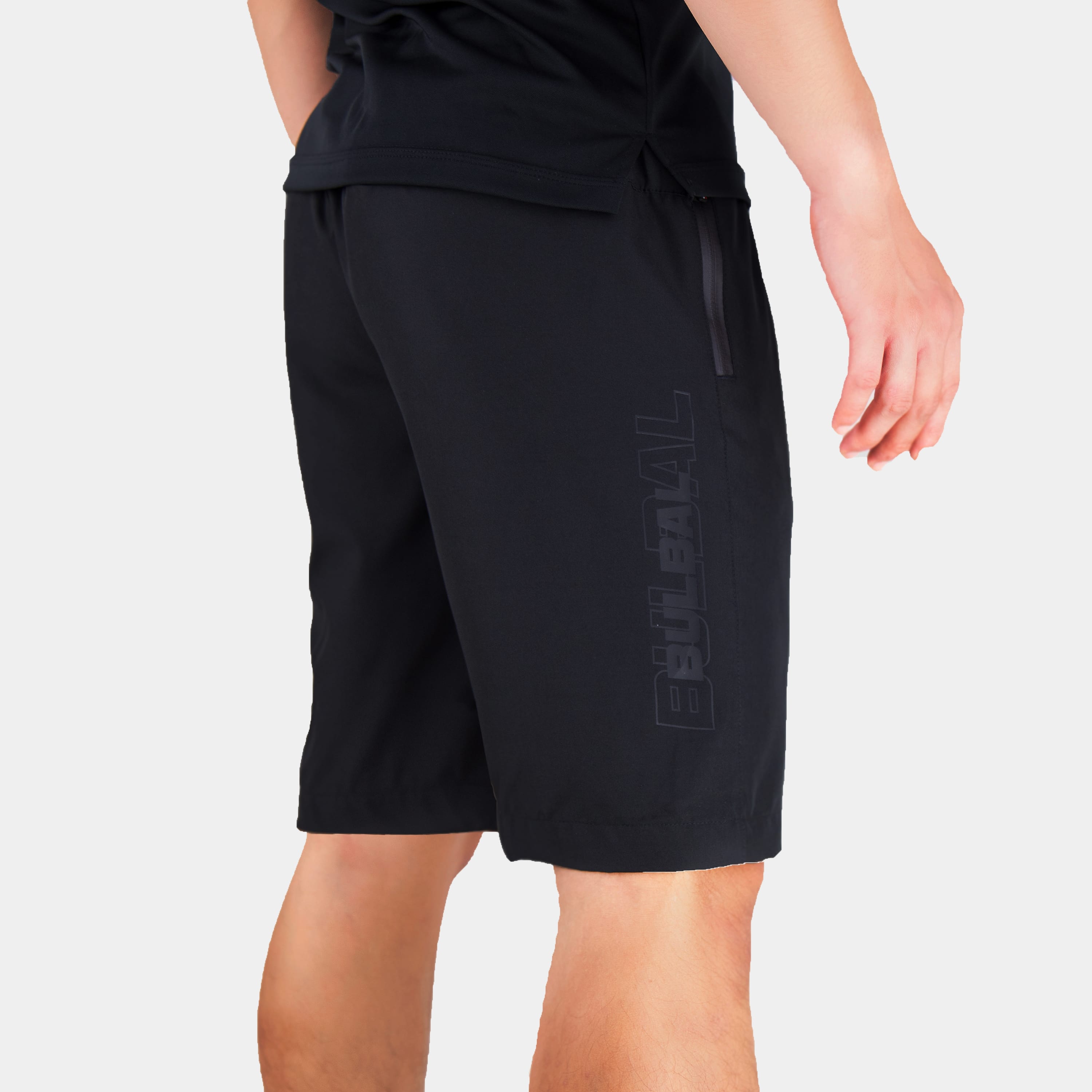 Quần Short Thể Thao Bulbal Waso III Matte Black - Đen Mờ