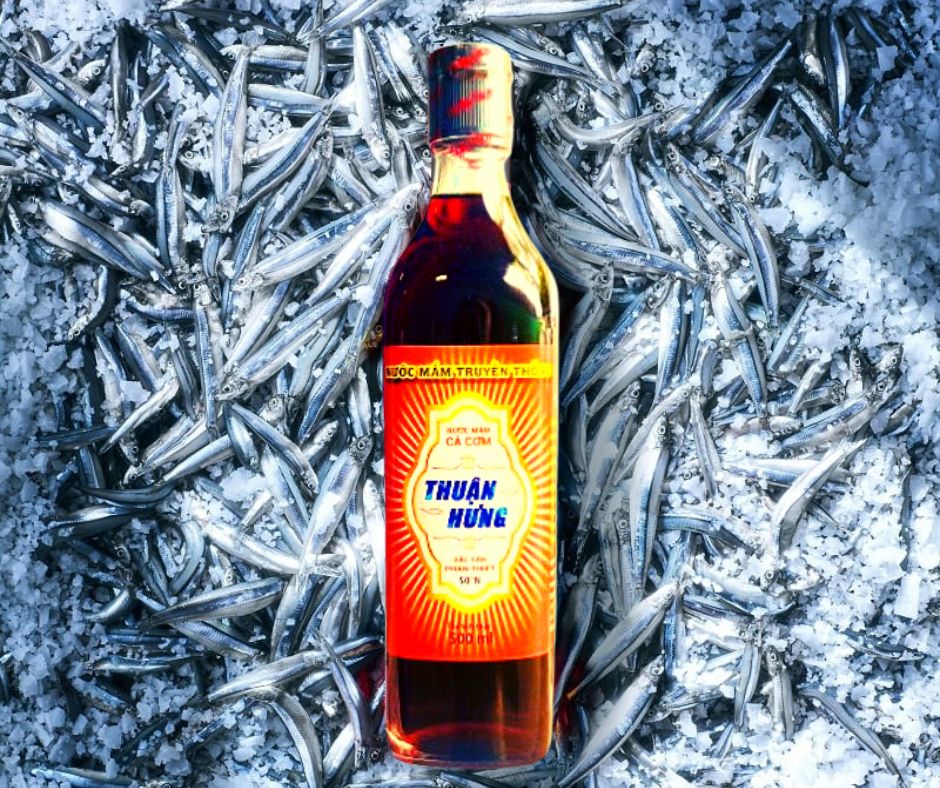 NƯỚC MẮM PHAN THIẾT CHAI THỦY TINH - THUẬN HƯNG 50 ĐẠM/1 HỘP 2 CHAI 500ML