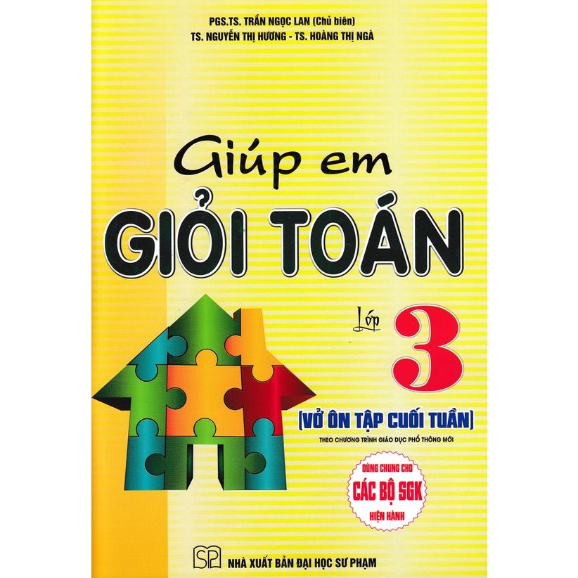 Sách-Giúp Em Giỏi Toán Lớp 3 - Vở Ôn Tập Cuối Tuần