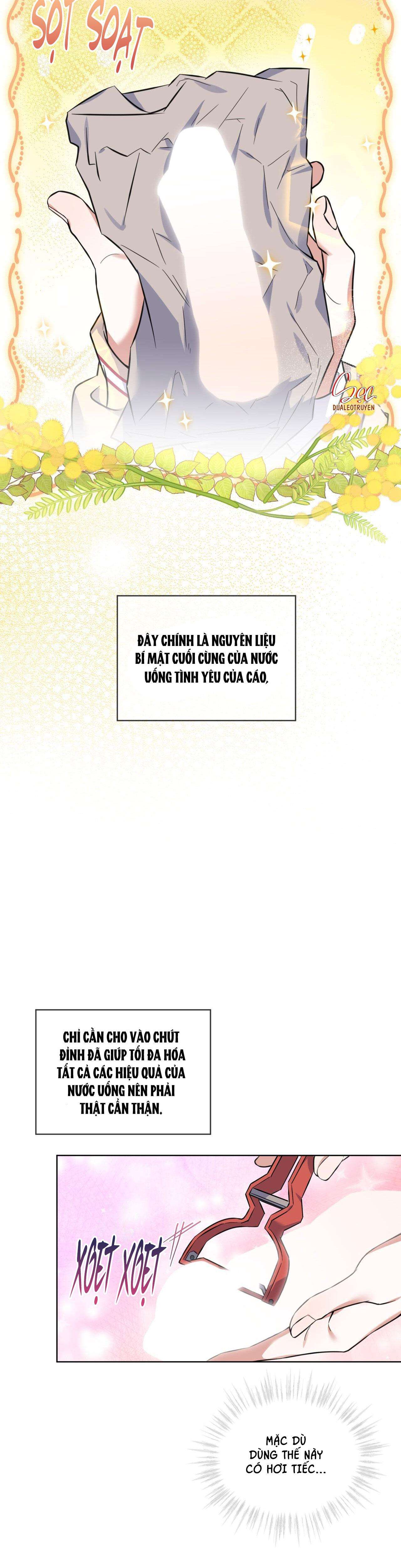 nước uống tình yêu của cáo plin chapter 2 4