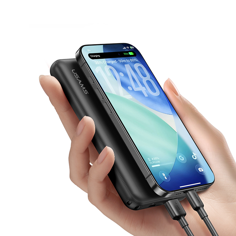 Pin sạc dự phòng Usams CD263 22.5W Fast Charging Power Bank 10000mAh - Hàng Chính Hãng