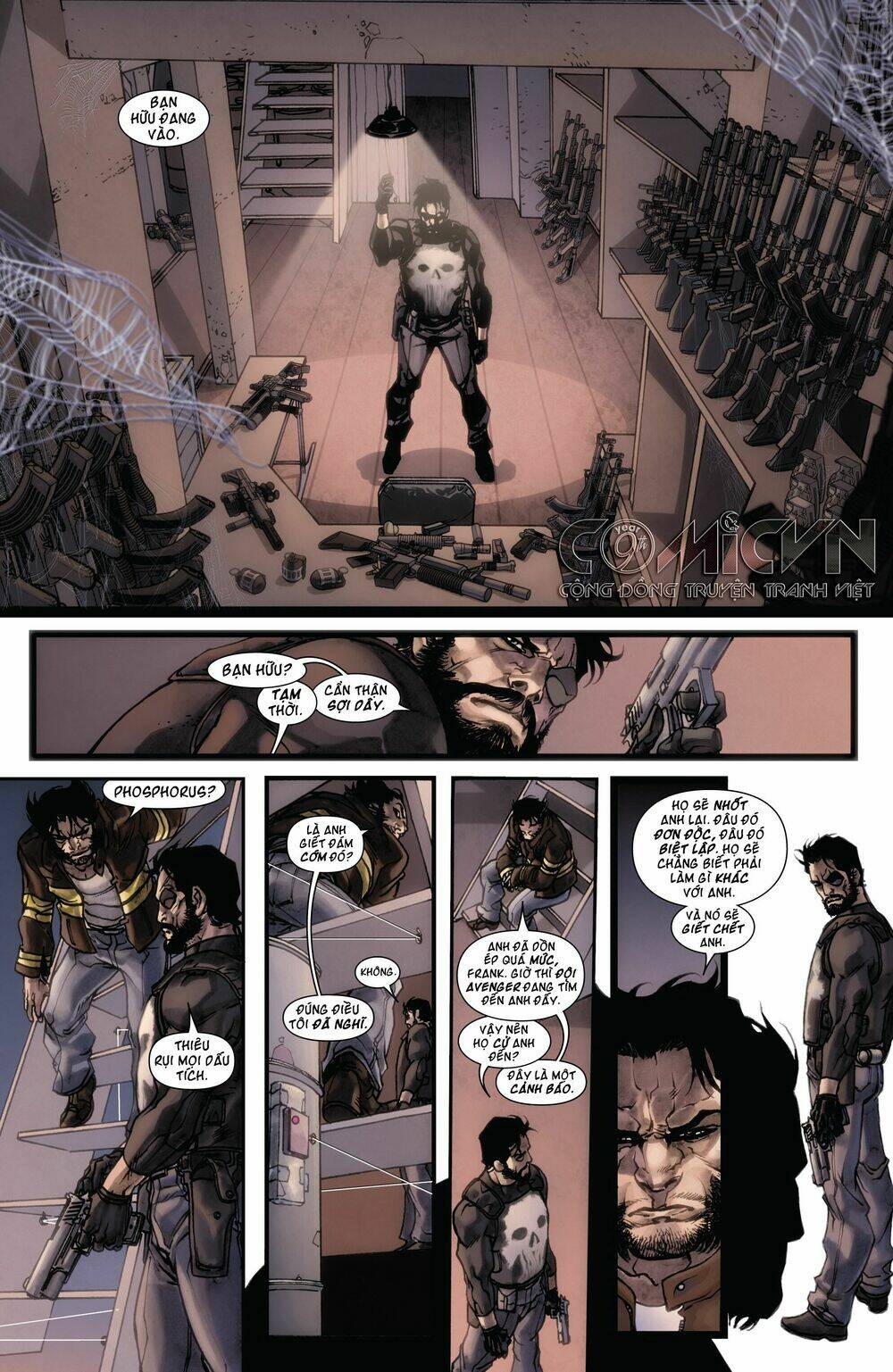 punisher: vào vùng chiến sự | enter the war zone chapter 1.2 10