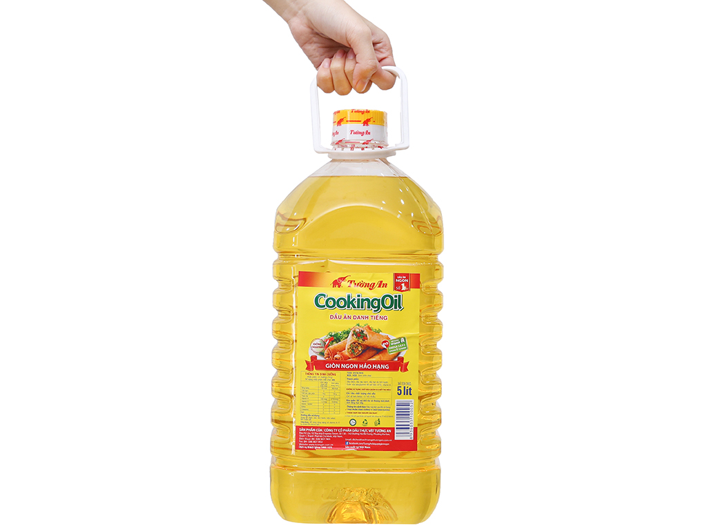 Dầu Thực Vật Tường An Cooking Oil 5lit (5000ml)