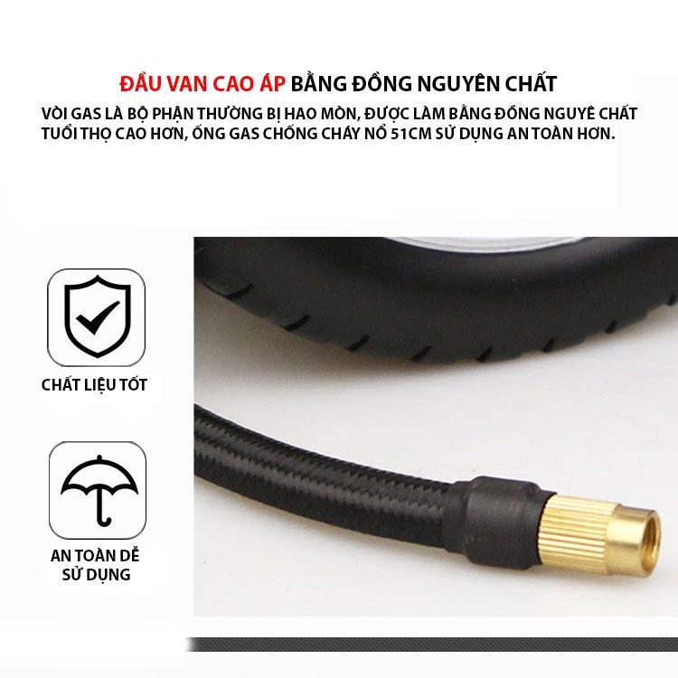 Bơm lốp ô tô Daihatsu dự phòng mini nhập khẩu từ Nhật Bản cho mọi dòng xe từ 4 đến 7 chỗ bảo hành 1 đổi 1 24 tháng