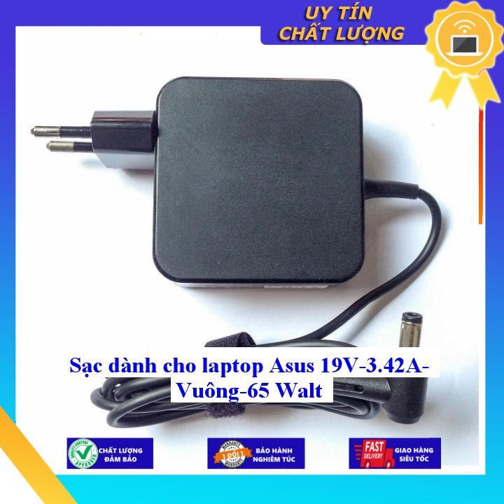 Sạc dùng cho laptop Asus 19V-3.42A Vuông 65 Walt - Hàng Nhập Khẩu New Seal