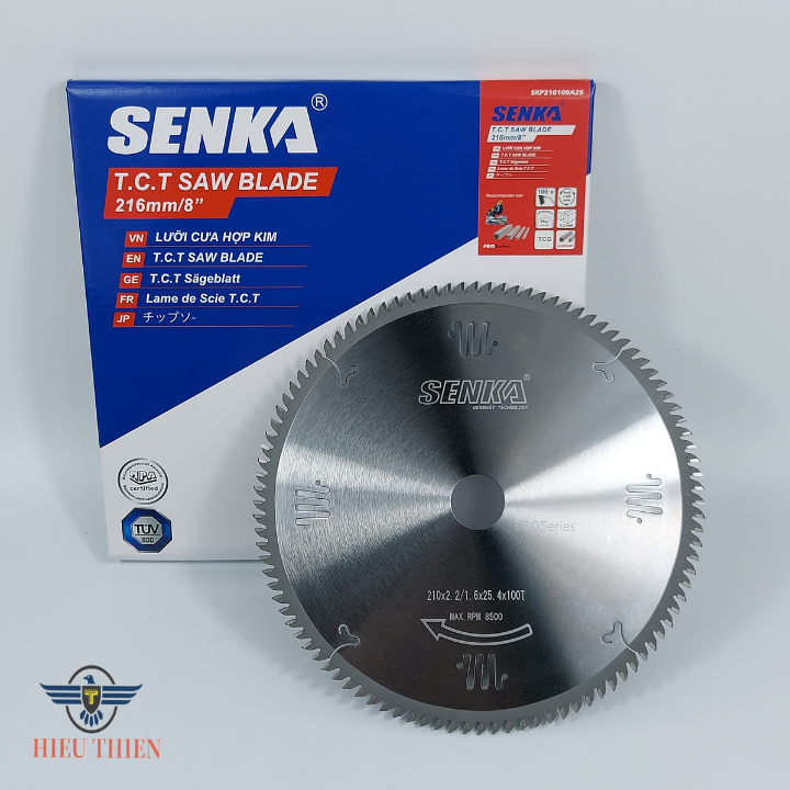 Lưỡi cắt nhôm hợp kim 210mm 100 răng SENKA