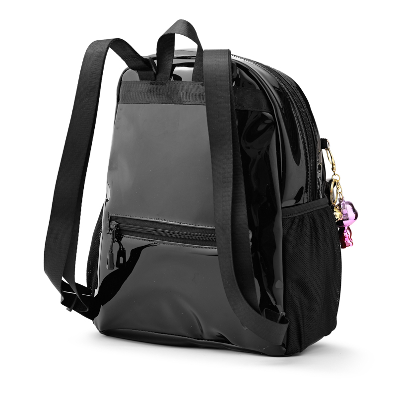 Balo teen kiếng đen trong suốt MR VUI 1021 Dày Dặn, Chắc Chắn - Hàng Chính Hãng