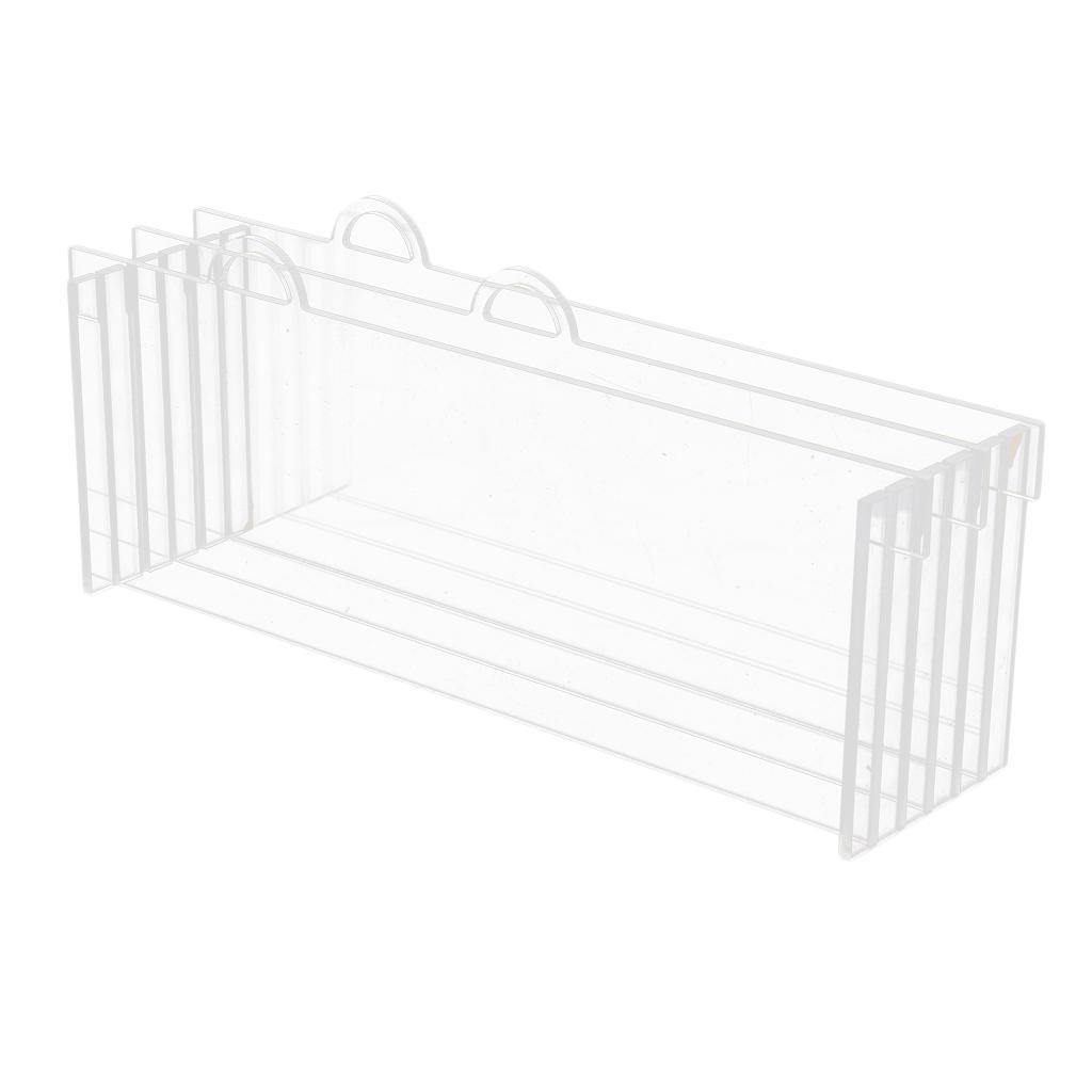 1 Pack 5pcs Clear Acrylic Board Soap Loaf   Divider For DIY Shaping Tools