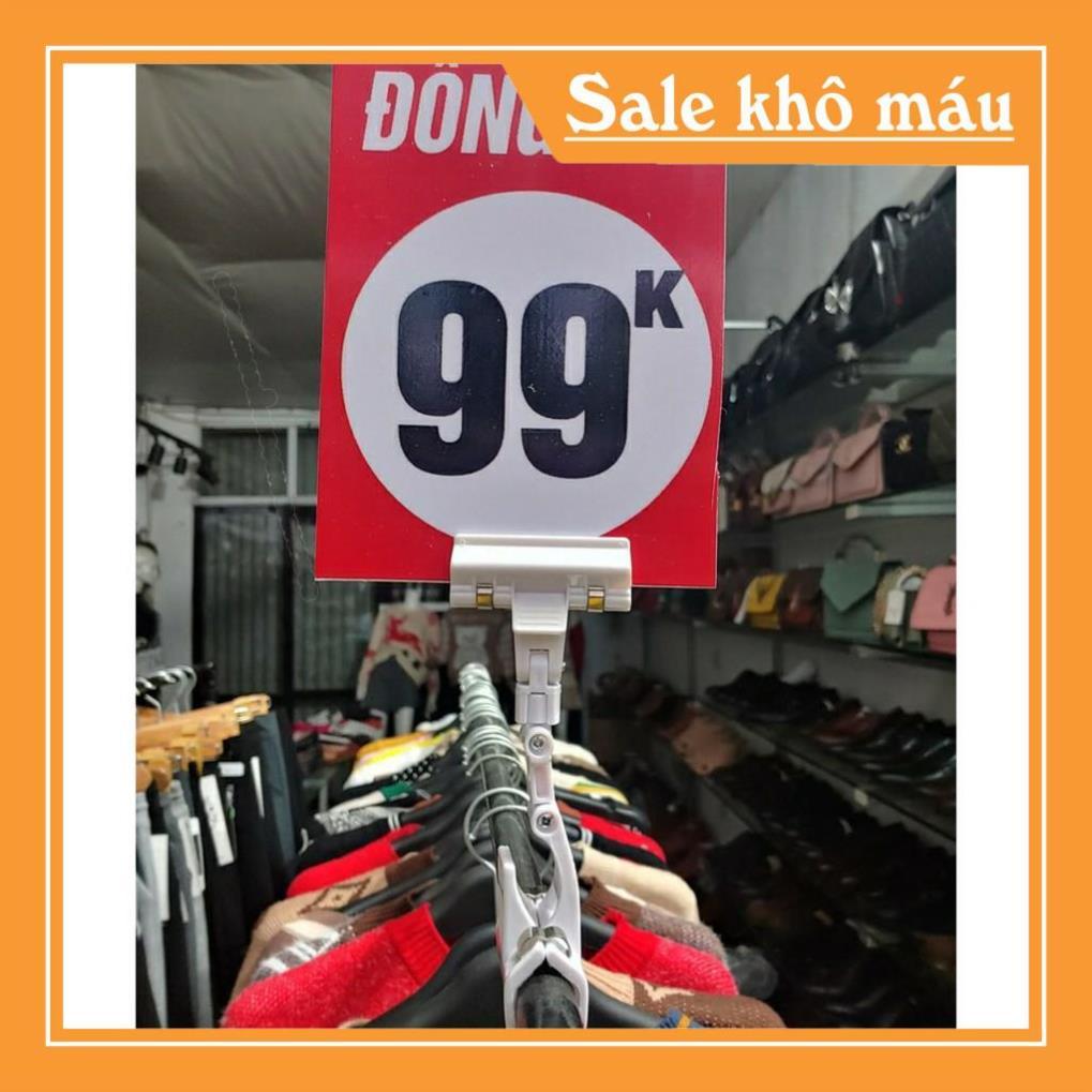 BIỂN GHI ĐỒNG GIÁ 99K, ĐỒNG GIÁ 199K, BIỂN TRẮNG SHOP TỰ GHI GIÁ ( không bao gồm kẹp )