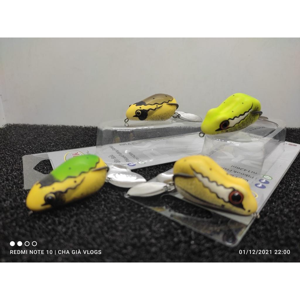 Mồi Lure Nhái Hơi Chuột Sóc 2 Thìa Câu Cá Lóc Cá Sộp