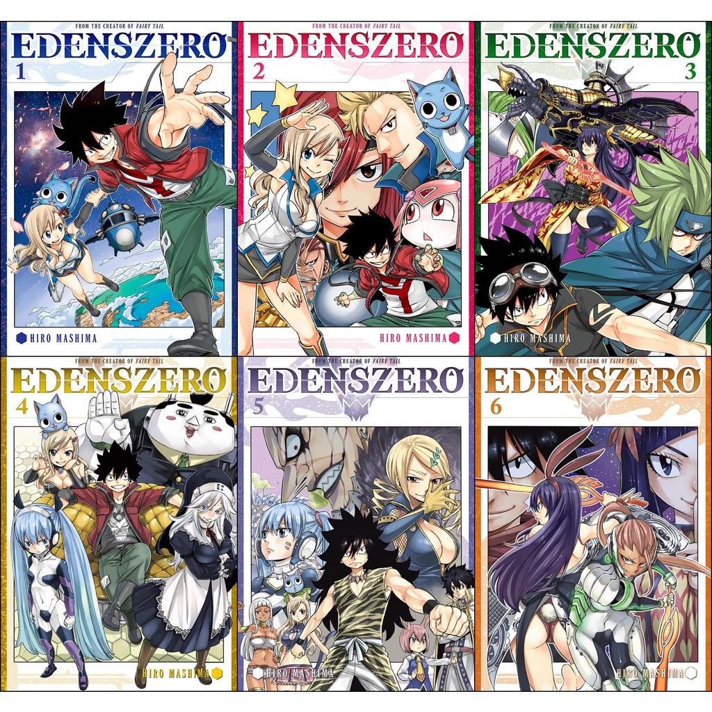 Bộ 6 Poster anime Edens Zero - Hội Pháp Sư Và Thánh Thạch Rave - A3,A4,A5
