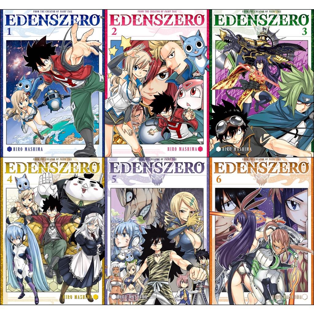 Bộ 6 Poster anime Edens Zero - Hội Pháp Sư Và Thánh Thạch Rave (bóc dán) - A3,A4,A5