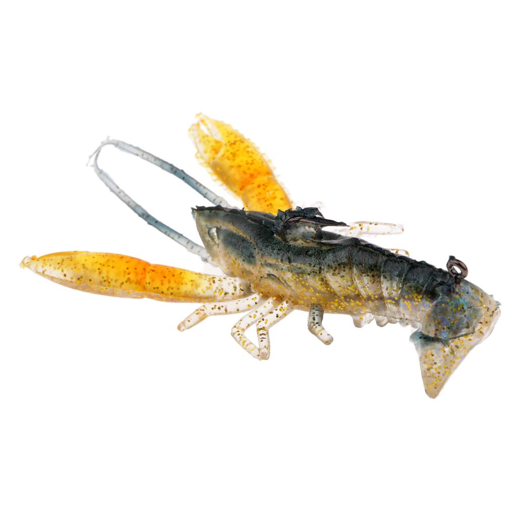 Bionic Lifelike Lobster Fishing Lure Imitation Lobster Design Fishing Bait