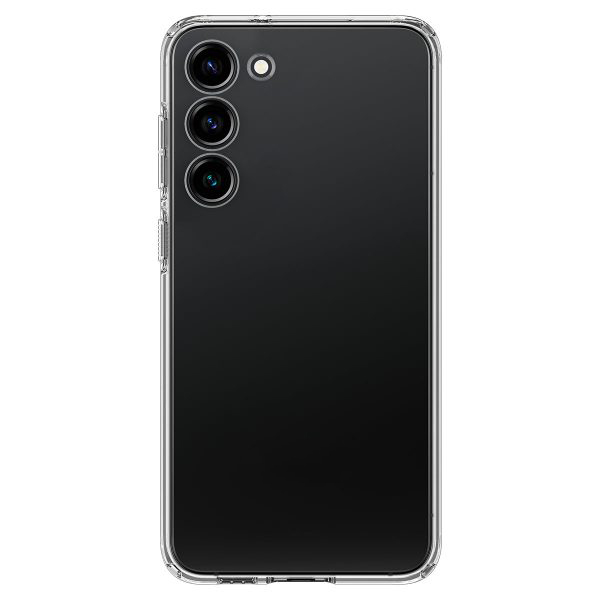 Ốp lưng Spigen Liquid Crystal cho Samsung Galaxy S23 - Thiết kế trong suốt, chống sốc, chống ố, chống bẩn, viền camera cao - Hàng chính hãng