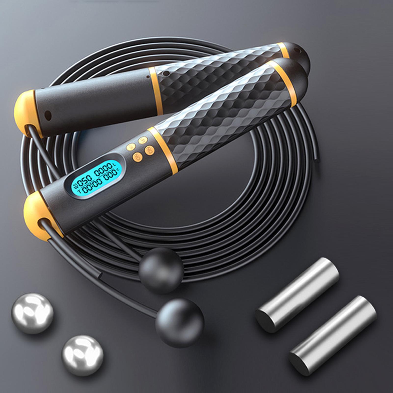 2 Trong 1 Multifun Tốc Độ Dây Nhảy Với Kỹ Thuật Số Phản Chuyên Nghiệp Vòng Bi Và Chống Trơn Trượt Tay Cầm Nhảy Và lượng Calo Tính