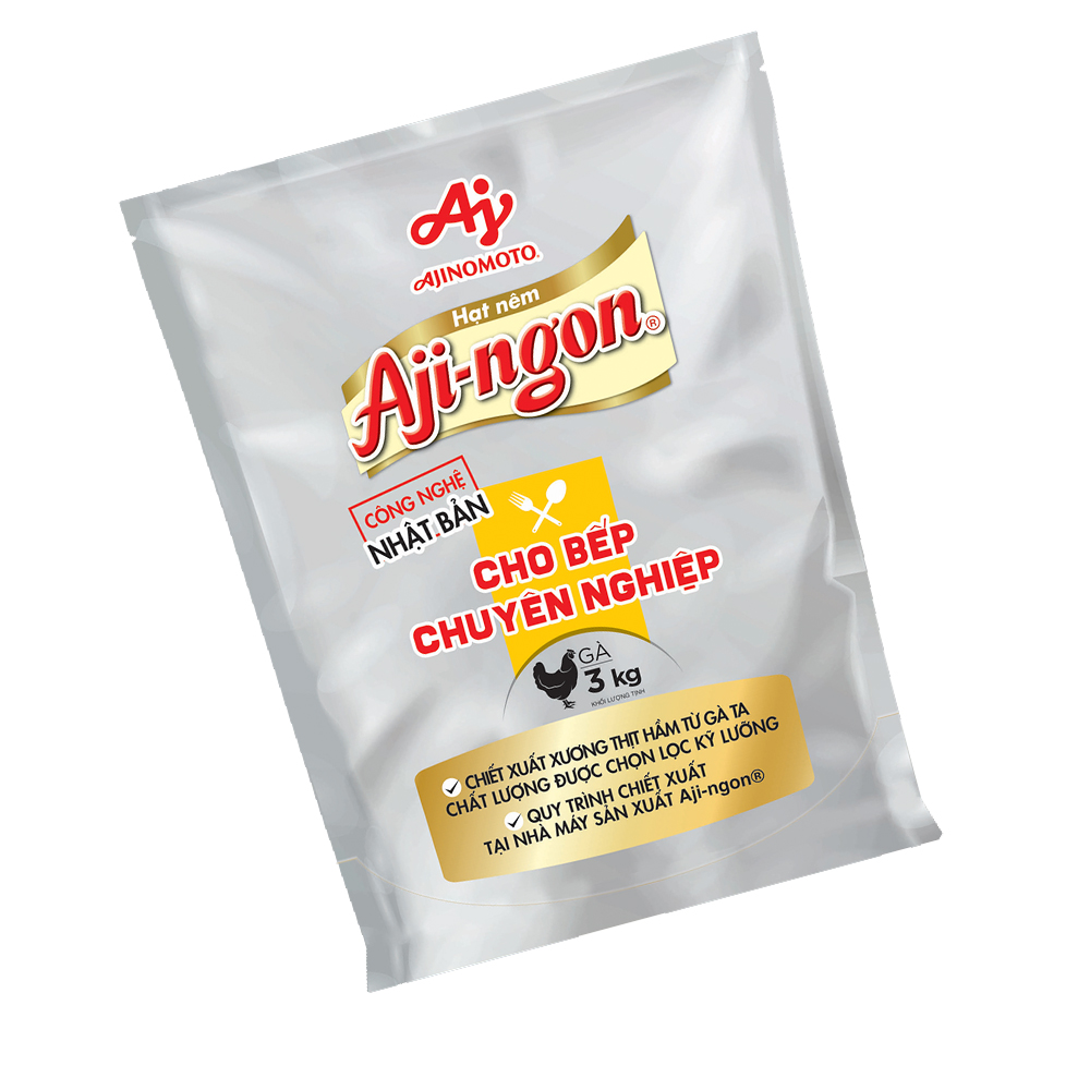 Gói Hạt Nêm Aji-ngon® Gà 3kg/Gói