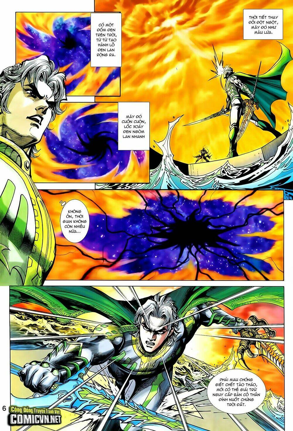 thần binh vấn thiên chapter 35 6