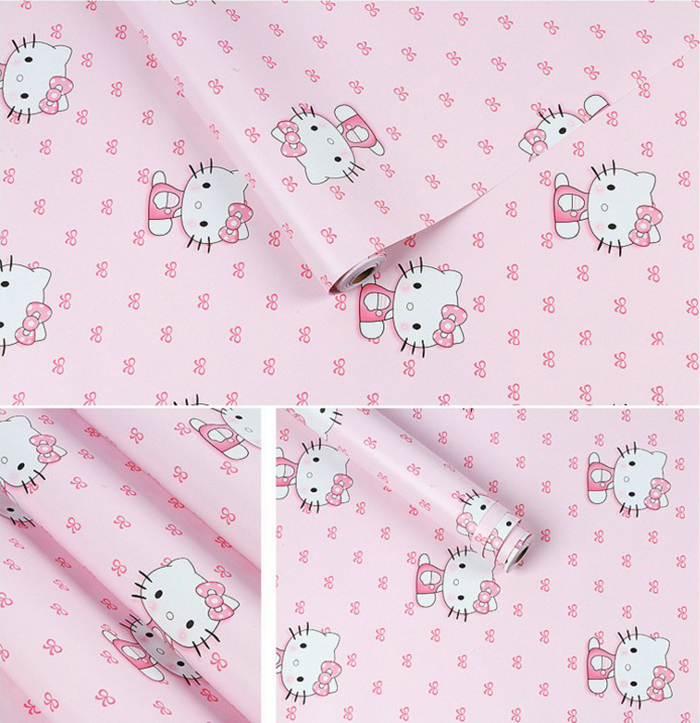 10m Giấy dán tường Hello Kitty C0036