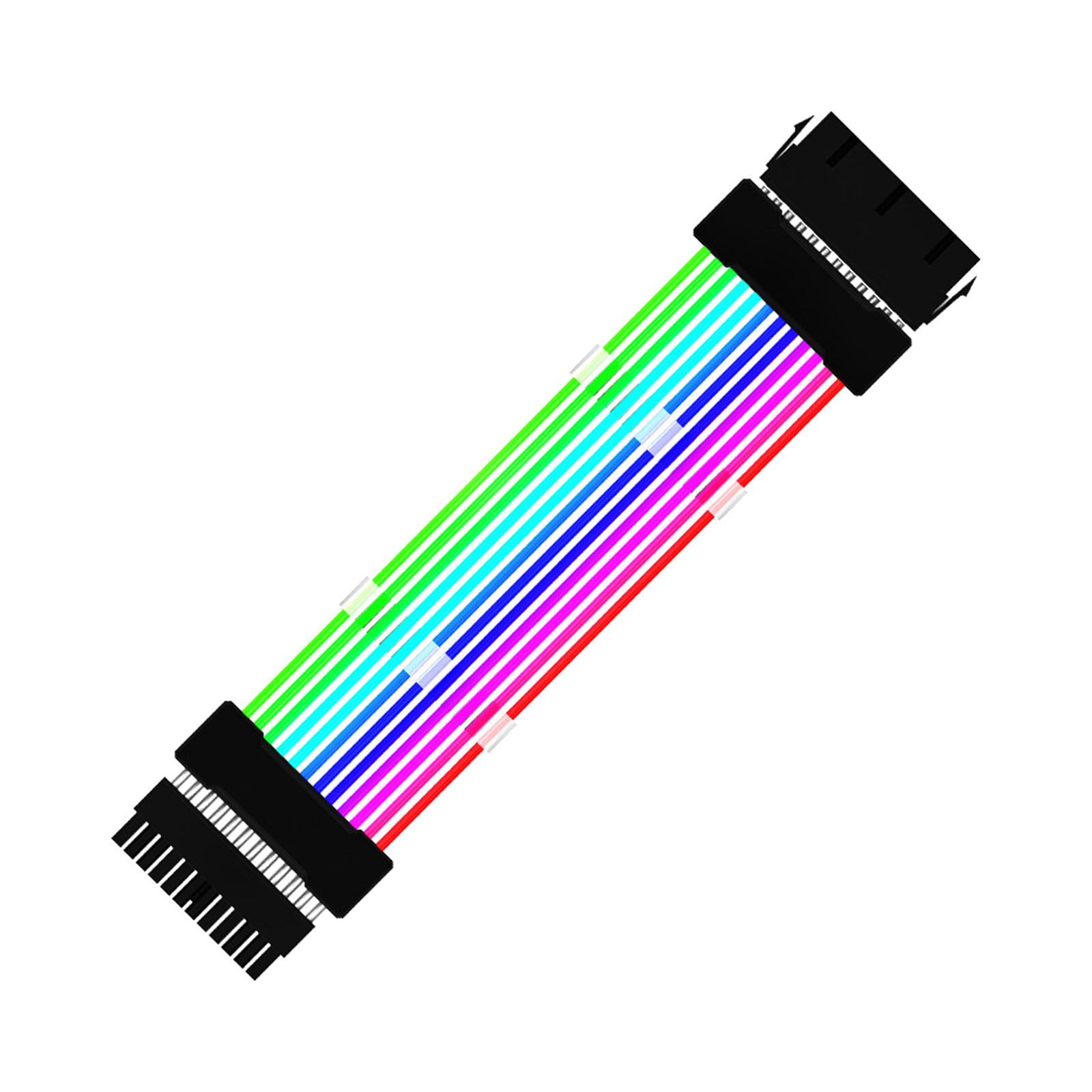 Extension RGB Cable PSU Extension Cable Set PCIe Cable for Computer PC