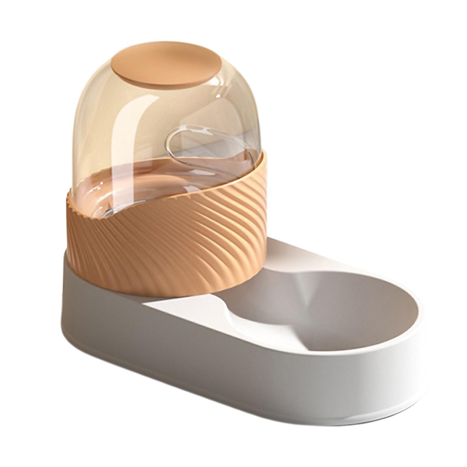 AUTOMATIC PETS FOOD DISPENSER DOG CAT FEEDER WATERER  BOWL DRINKING