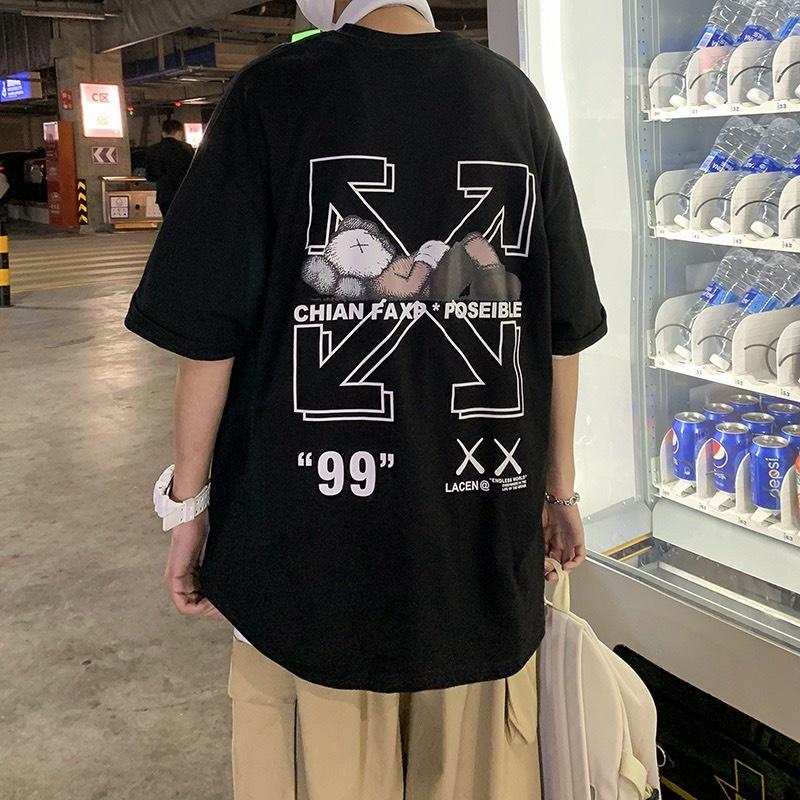 Áo Hè 2022, áo phông cổ tròn UNISEX in hình OFF-WHITE cực chất cho nam nữ