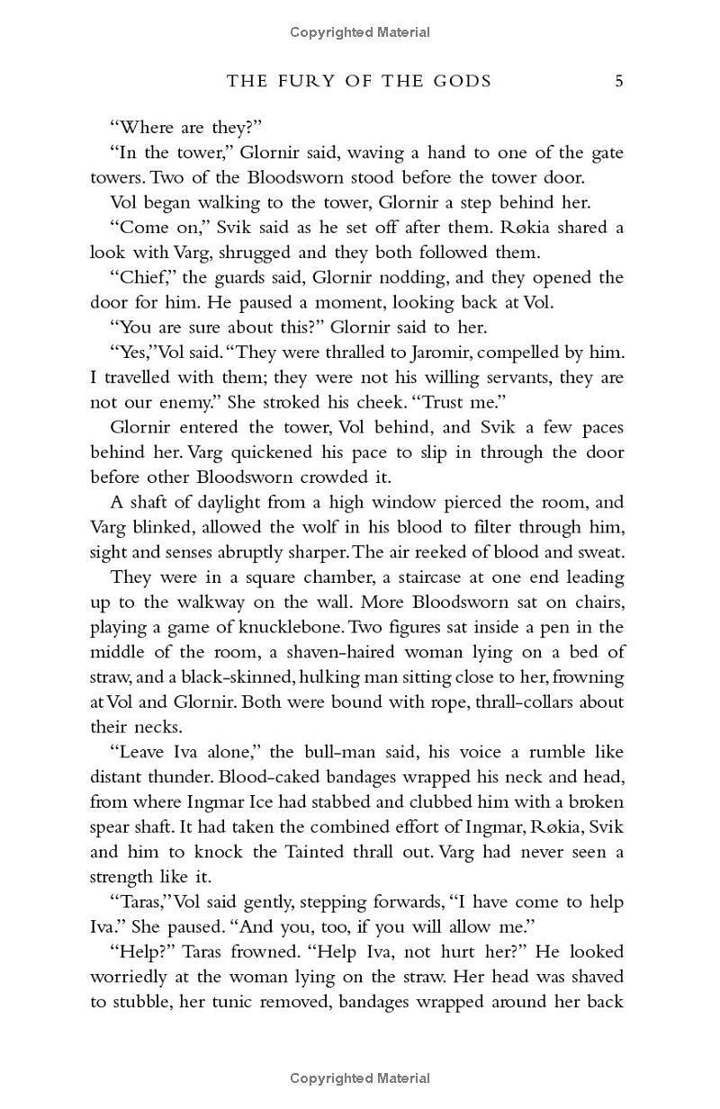 Sách ngoại văn: The Fury Of Gods