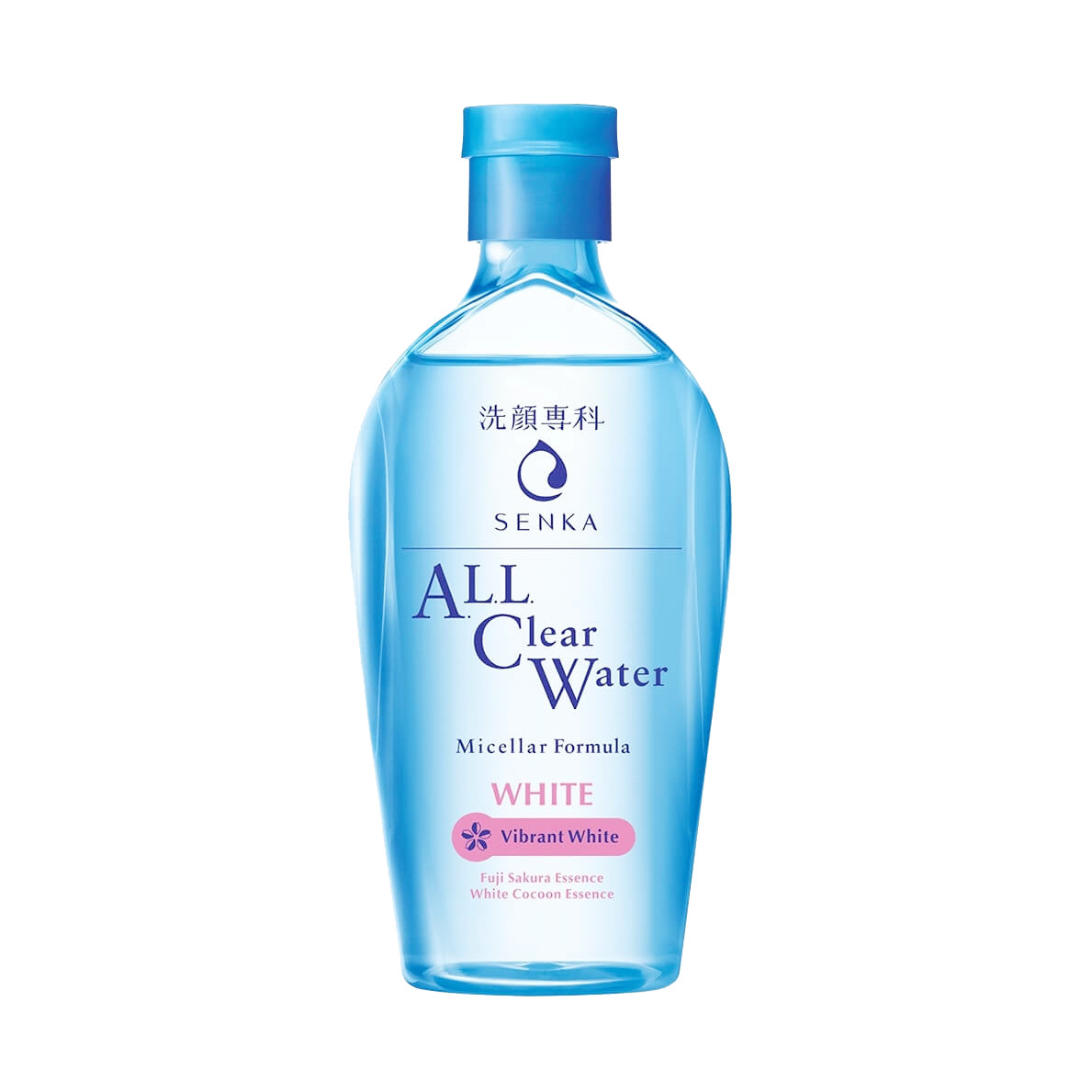 Nước Tẩy Trang Senka All Clear Water Micellar Vibrant  White