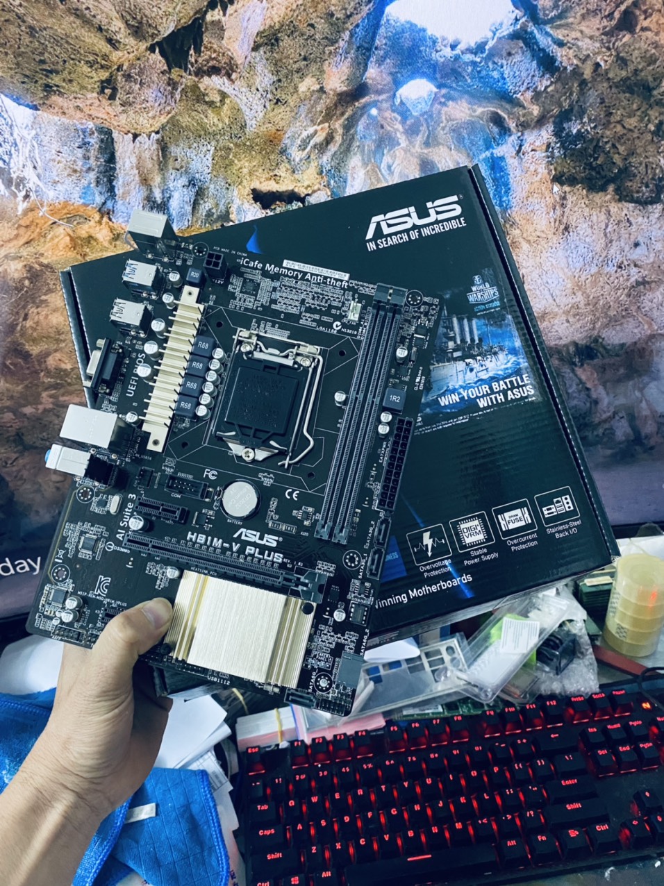 Bo Mạch Chủ ASUS H81M-V Plus - HÀNG CHÍNH HÃNG