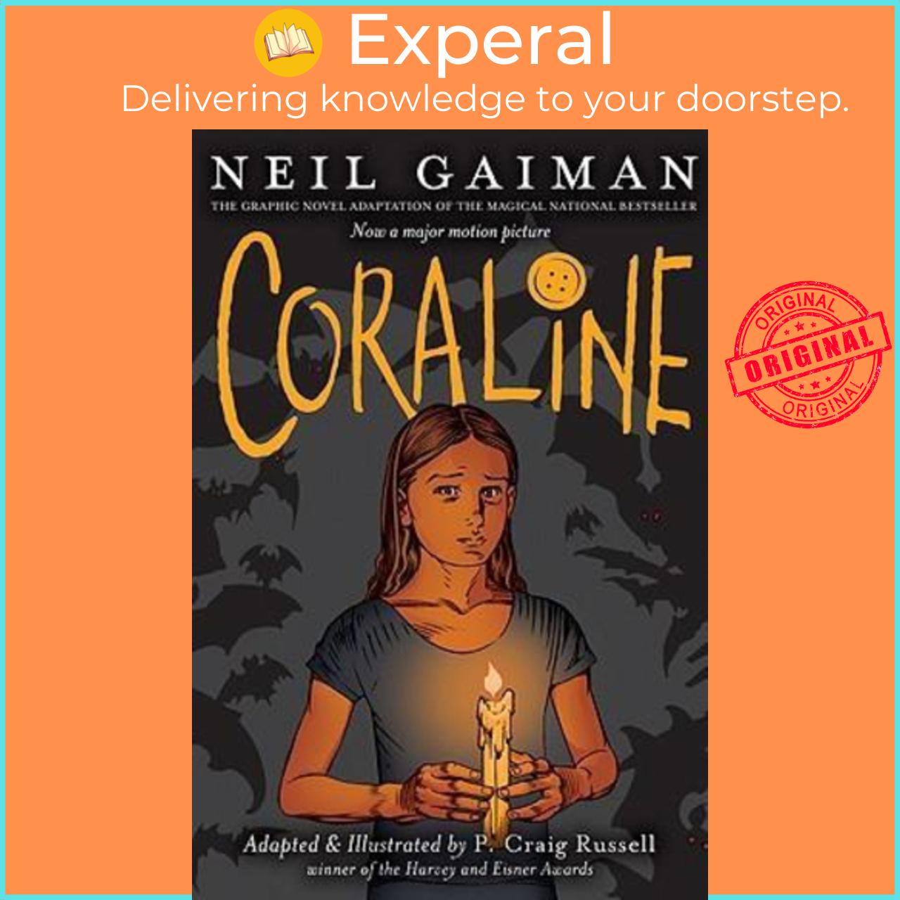 Sách - Coraline by Neil Gaiman P Craig Russell (US edition, paperback)