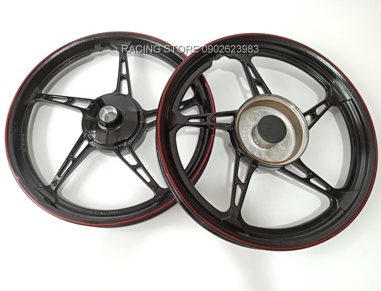 MÂM-VÀNH YA RC 1 ĐĨA CÂY LỚN CHỈ ĐỎ GẮN CHO XE SIRIUS,JUPITER,TAURUS