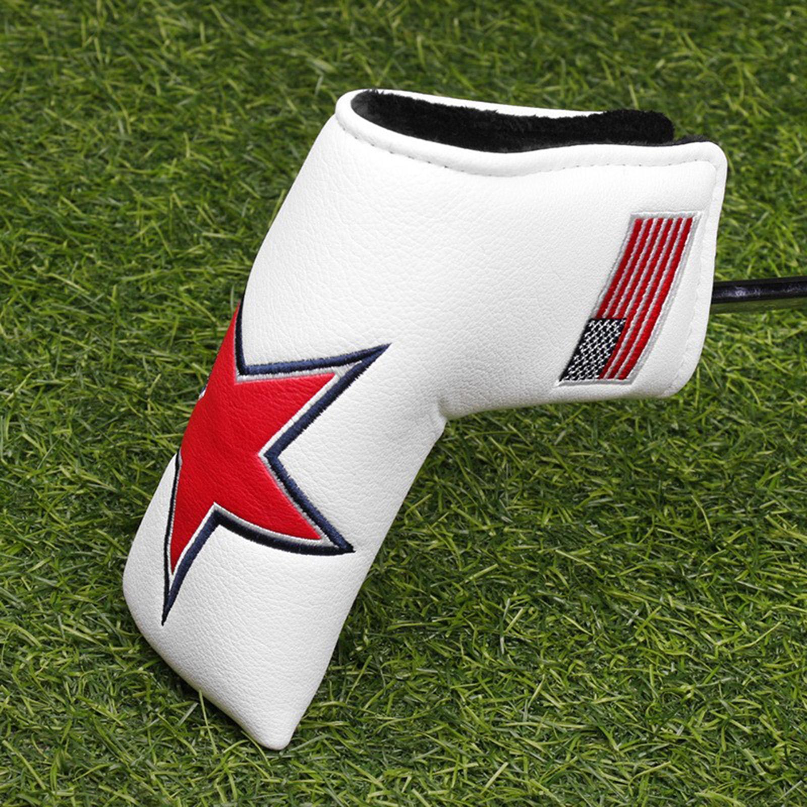 Golf Blade Putter Cover Headcover Protector Golf Club Head Cover for Golfer