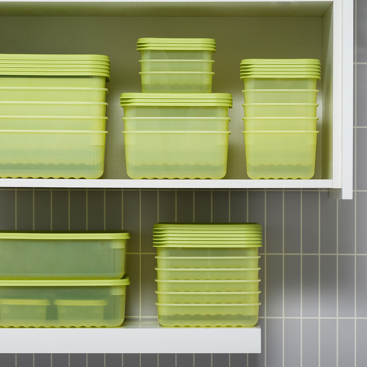 Bộ 2 hộp nhựa bảo quản thực phẩm LocknLock Smart Keep Fresh Food Container 1.3L HLE5350NS2, Hàng chính hãng, giữ tươi mát đến 31 ngày - JoyMall